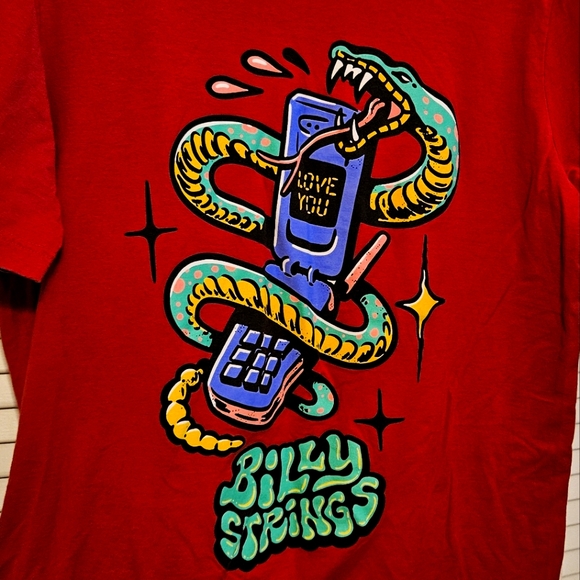 Tultex Tops - Billy Strings Band Tee. NWOT
